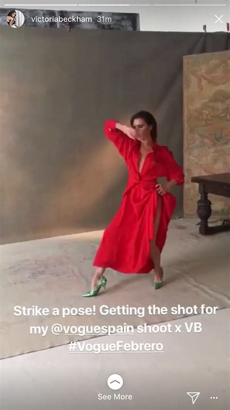 Victoria Beckham appears NAKED in nude for Vogue Spain